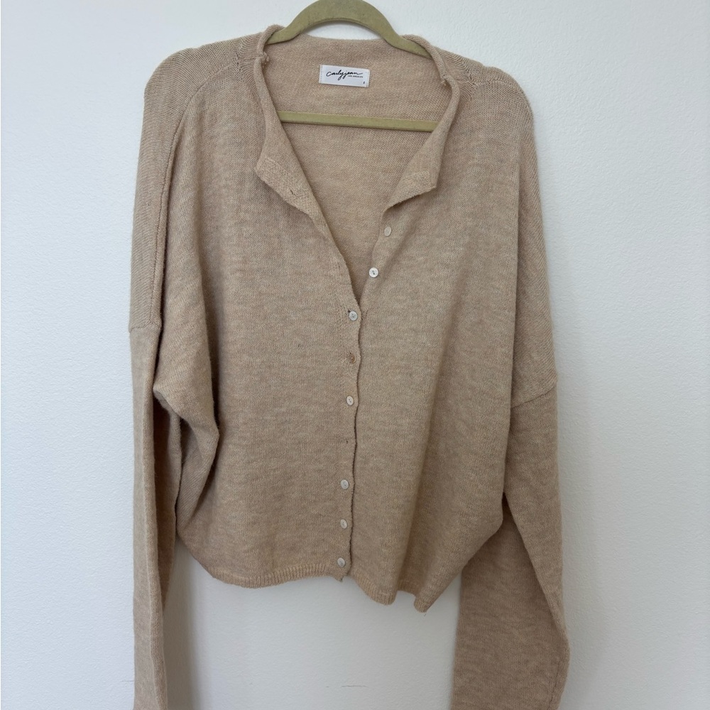 CJLA Ellie Cardigan (Tan)